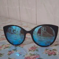 عینک دودی زنانه گربه ای گلس براق