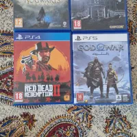 Resident evil - Hogwats - God of war - red dead2