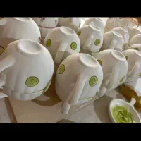 کار پرداخت ظروف گلی