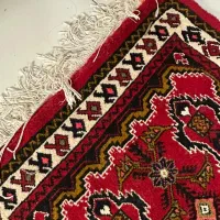 قالیچه دستبافت زمینه لاکی|فرش|رشت, انصاری|دیوار