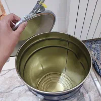 سه عدد سطل فلزی درب چفت شو|مصالح و تجهیزات ساختمان|تهران, پرستار|دیوار
