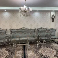 مبل سلطنتی 8 نفره و میز نهار خوری 6 نفره