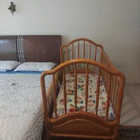 تخت کودک چوبی|تخت و صندلی بچه|تهران, بهار|دیوار