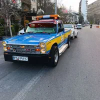 یدک کش و حمل کفی خودروبر خودروسوار امداد