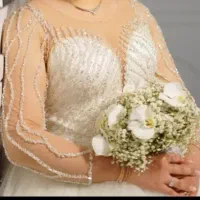 لباس عروس کار دست