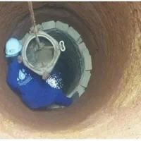 چاه کن مقنی انواع چاه انواع تخریب...معنی چاه اب|خدمات پیشه و مهارت|قم, ارم|دیوار