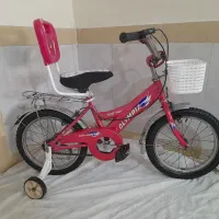 دو عدد دوچرخه دخترانه درحدنو سایز ۱۶