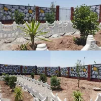 باغچه-190-متری-برق-و-اب-نگهبانی-اماده-ساخت