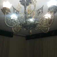 لوستر 6 شعله همراه با لامپ