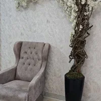 نصب و اجرای درخت شکوفه بهاری|گل مصنوعی|قم, باجک یک|دیوار