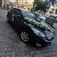 گل آرایی ماشین عروس و داماد