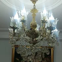 لوستر|لوستر و چراغ آویز|قدس, شهرقدس|دیوار