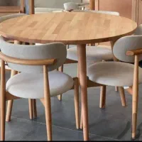 میز و صندلی ناهارخوری مدل نوبل