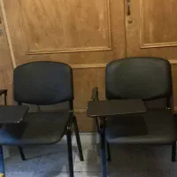 صندلی دومنظوره دانشجویی آموزشی انتظاردرحد نو چرم|مبلمان اداری|تهران, قیام|دیوار