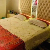 تخت، پاتختی، تشک فول طبی رویال، روتختی و روبالشی