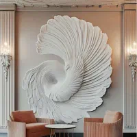 نقش برجسته|مجسمه، تندیس، ماکت|قم, سالاریه|دیوار