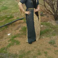 لباس کوردی سنگ دوزی شده