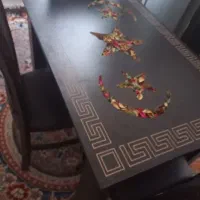 میز ناهارخوری چهارنفره کارکرده
