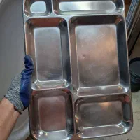 سینی استیل سلف سرویس غذا