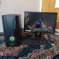 کیس گیمینگ رندرینگ 12 هسته ای نسل 8 با گرافیک 16|رایانه رومیزی|زنجان, |دیوار