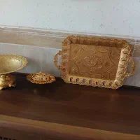 فروش سینی ،قندان ،میوه خوری نو