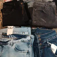 شلوار جین و پارچه ای