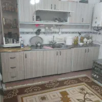 سه متر کابینت فلزی درب MDF