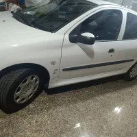 پژو 206 سفید مدل 99 114.000 کارکرد|خودرو سواری و وانت|کرج, آق تپه|دیوار