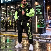 ست سویشرت وشلوار سایز بزرگ ضخیم۴XL/۵XL/۶XL