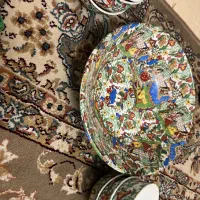 سرویس کامل گل مرغی اصل ژاپن|کلکسیون اشیاء عتیقه|تهران, خواجه نظام الملک|دیوار