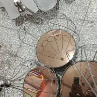 ظرف خنچه نقره ای یکبار استفاده شده