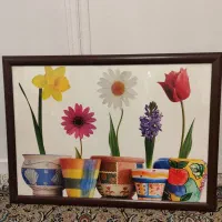 تابلو عکس قاب شده|تابلو، نقاشی، عکس|تهران, شهرک فرهنگیان|دیوار