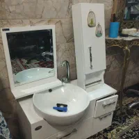 کابین روشویی با لوازم کامل