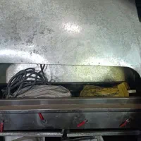 کباب پز گازی صنعتی ویک کمک عقب پراید