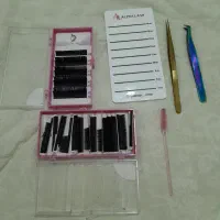 وسایل کاشت مژه کار نکرده، کاملاً تمیز و سالم