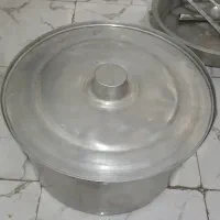 قابلمه بزرگ کفگیرملاقه قدیمی|ظروف پخت‌وپز|قم, دورشهر|دیوار