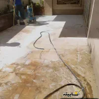 تمیز کردن وسایدن انواع سنگ های کهنع و کدر کفسابی