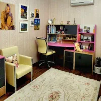سرویس خواب نوجوان MDF طرح مدرن تک نفره|تخت و سرویس خواب|مشهد, سجاد شهر|دیوار