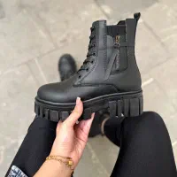 نیم بوت بغل زیپ