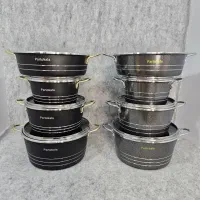 سرویس قابلمه۷پارچه گلدانی(تعویض قابلمه کهنه با نو)