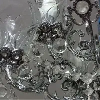 لوستر برنزی سنگین|لوستر و چراغ آویز|تبریز, |دیوار