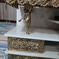 میز تلویزیون برنز (برنجی)