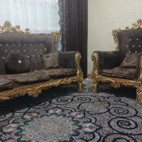 مبلمان نیمه استیل|مبلمان خانگی و میز عسلی|ملایر, |دیوار