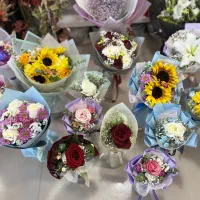 دسته گل های آماده برای فروش