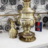سماور گازی/سماور۱۵لیتری/سماورتمام برنجی اوژن مشهد|سماور، چای‌ساز، قهوه‌ساز|مشهد, همت آباد|دیوار