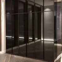 درب دکوفیکس ، فریم لس ، شیشه ، آینه