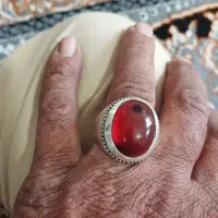 انگشتر عقیق سرخ رکاب صدوقی|جواهرات|مشهد, شهید شهریاری|دیوار