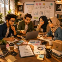 یاد بگیر، تجربه کسب کن، بعد درآمد بساز
