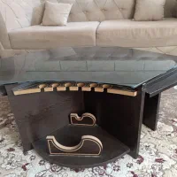 دو عدد میزجلومبلی بزرگ با۶تاعسلی کوچک|مبلمان خانگی و میز عسلی|رفسنجان, |دیوار