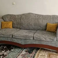 مبل ۷نفره مناسب سوییت،زیره و بدنه کار کاملا سالم|مبلمان خانگی و میز عسلی|چالوس, |دیوار